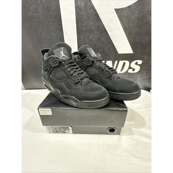 Size 13- Jordan 4 Black Cats. W/ Box Inserts And Paper. Excellent Condition!! - Picture 1 of 16